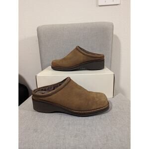 Cole Haan Brown Clogs F6311 7AA Size Made in Brazil